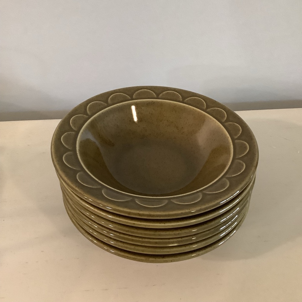 Sheffield Granada Dark Alvacado Dessert/Fruit Bowls